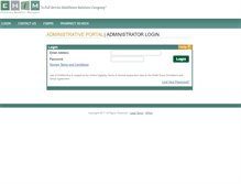 Tablet Screenshot of admin.ehimrx.com
